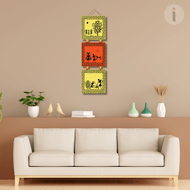 Warli art wall hanging