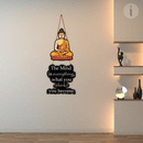 Gautam Buddha Wooden Wall Hanging - ICraft asia