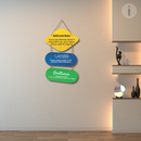 Bathroom Rules Wall Hanging - ICraft asia