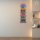 Our Family Rules wall Hanging - ICraft asia