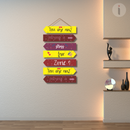 You r now entering a stress free zone wall hanging - ICraft asia