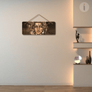 Shiv Bholenath Wooden Wall Hanging - ICraft asia