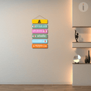 Mahamrityunjaya Mantra Colour Wall Hanging - ICraft asia