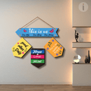 This is us Wooden Wall hanging - ICraft asia