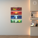 Dragon Ball Wooden Wall Hanging - ICraft asia