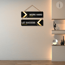 Work Hard Wall Hanging - ICraft asia