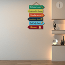 Welcome to our house wall hanging - ICraft asia