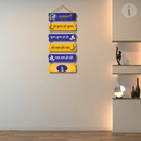 Hare Krishna Hare Rama Mantra Wall Hanging - ICraft asia