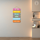 Sarva Mangala Mangalye Mantra Wooden Wall Hanging - ICraft asia