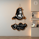 'Om Namah Shivaye' Wooden Wall Hanging - ICraft asia