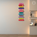 Rules of my home wall hanging - ICraft asia