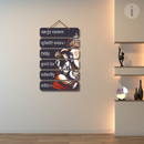 Vakratanda Mahakaya Wooden Wall Hanging - ICraft asia