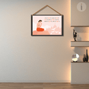 Anta hi aarambh hai wall hanging - ICraft asia