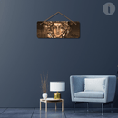 Shiv Bholenath Wooden Wall Hanging - ICraft asia