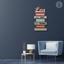 Love overflows wall hanging - ICraft asia