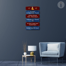 Ik onkar Satnam Wooden Wall Hanging - ICraft asia