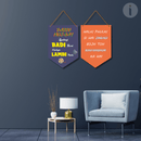 Baabu Moshaay Zindagi Badi Honi Chahyie Lambi Nahheee" Wall Hangings - ICraft asia