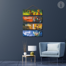 Demon Slayer Wooden Wall Hanging - ICraft asia