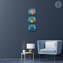Ganapti & Swatik Wall Hanging - ICraft asia