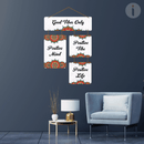 Good Vibes Decorative Wall Hanging Wooden Art - ICraft asia