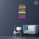 In this room we laugh out loud wall hanging - ICraft asia