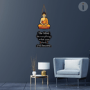 Gautam Buddha Wooden Wall Hanging - ICraft asia