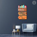 Enter With Happy Heart Wall Hanging - ICraft asia