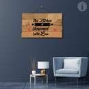 This Kitchen is Seasoned With Love' Wooden Wall Hanging - ICraft asia