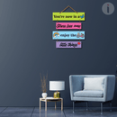 You r now in a stress free zone wall hanging - ICraft asia