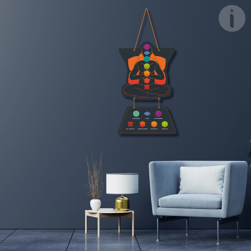 Seven Chakras Wall Hanging