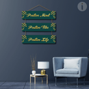 Positive Mind Home Decorative Wooden Wall Hanging - ICraft asia