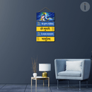 Shree Krishna Govind Hare Murari Wall Hanging with photo - ICraft asia