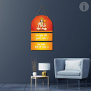 Lord Hanuman & Mantra Wall Hanging - ICraft asia