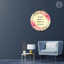 Life Quote Wooden Wall Hanging - ICraft asia