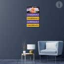 Om Sai Ram Wall Hanging - ICraft asia