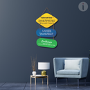 Bathroom Rules Wall Hanging - ICraft asia