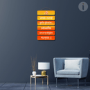 Mahamrityunjaya Mantra Wooden Wall Hanging - ICraft asia