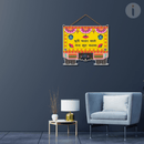 Buri Nazar Wale Wooden Wall Hanging - ICraft asia