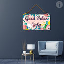 Good Vibes Only Wooden Wall Hanging - ICraft asia