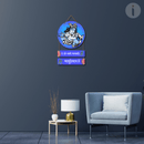 Om Namo Bhagavte Vasudevay Mantra Wall Hanging - ICraft asia