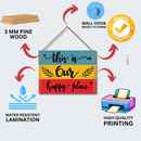 This is our happy place wall hanging - ICraft asia