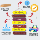 You r now entering a stress free zone wall hanging - ICraft asia