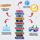 Our Family Rules wall Hanging - ICraft asia