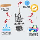 Om Namah Shivay Bholenath Wall Hanging - ICraft asia