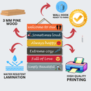 Welcome home wall hanging - ICraft asia