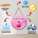 You Bake Me Happy Wooden Wall Hanging - ICraft asia