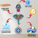 Elephant Evil Eye Wall Hanging - ICraft asia