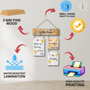 In This Home Wooden Wall Hanging - ICraft asia