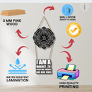 Positive energy and high vibes Decorative Wall Hanging Wooden Art - ICraft asia