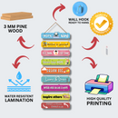 Work Hard Believe In Yourself Wall Hanging - ICraft asia